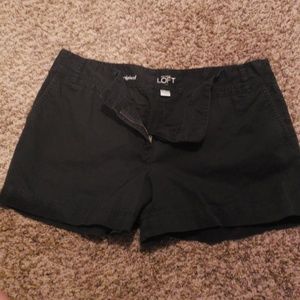 Black cargo shorts